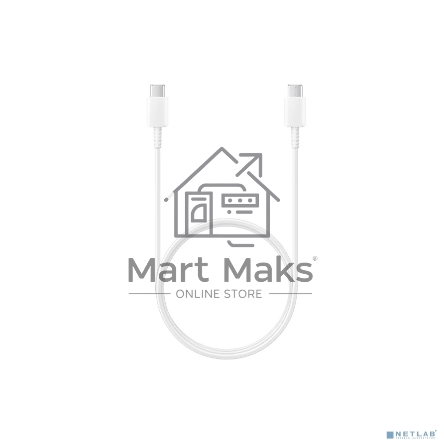 Кабель Samsung EP-DA705BWRGRU USB Type-C (m) USB Type-C (m) 1м белый (упак.:1шт)