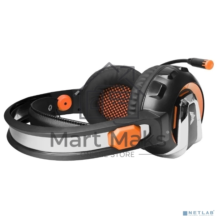 Гарнитура игровая CROWN CMGH-3003 Black&orange