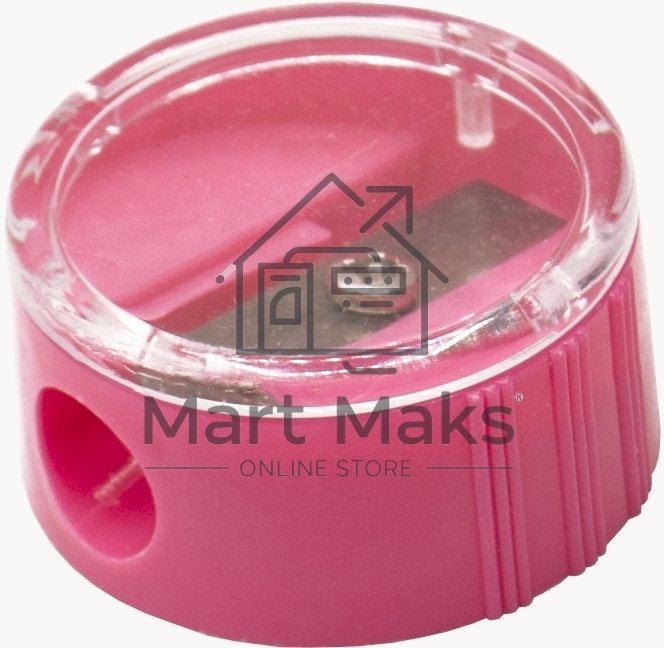 Точилка для карандашей ручная Silwerhof 191082 Веселые друзья, 1 отверстие, пластик, ассорти