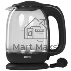 Чайник электрический Centek CT-0034 Coffee Vancouver, стекло, 1.8л,2200 Вт.