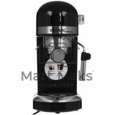 Кофеварка рожковая Zelmer EXPRESSO ZCM7295 черный, исп. кофе - молотый/чалды, 1.4 л, 1350 Вт, 20 бар
