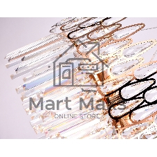Светильник Ambrella light TR5263/8 GD/CL золото/прозрачный E14/8 max 40W D500*700