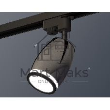Светильник Ambrella light XT1123011 DCH/SBK/FR черный хром/черный песок/белый матовый MR16 GU5.3 (A2521, C1123, N7121)