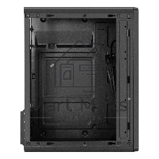 Корпус ExeGate BAA-503, Mini-Tower, чёрный, 1 x 80/90 мм