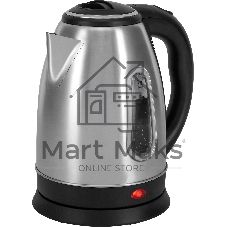 Чайник электрический Vitek VT-WK1085 1.8л. 1700Вт черный/серебристый корпус: металл