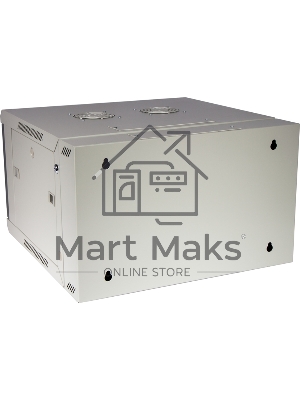 Шкаф настенный серии Pro, 3-секционный, 9U 600x600, стеклянная дверь