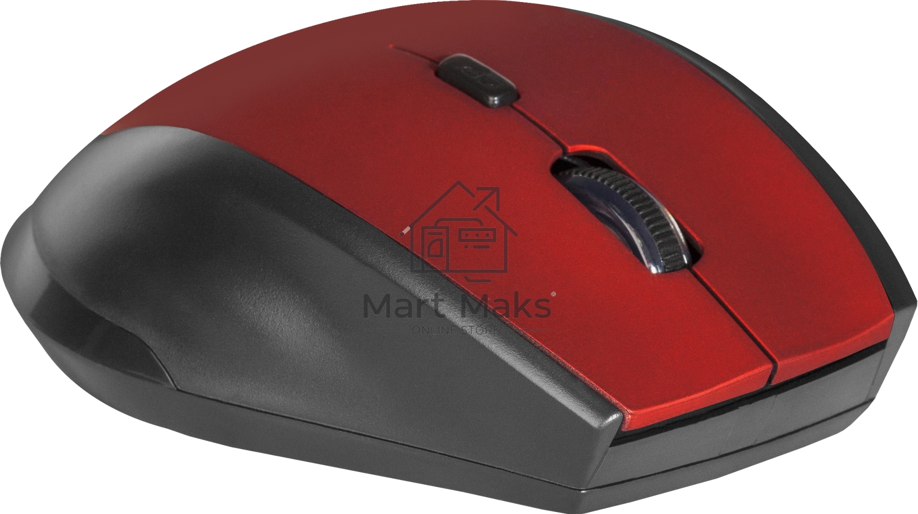 Мышь беспроводная Defender Accura MM-365 красный, 1600 dpi, радиоканал, USB, кнопки - 6