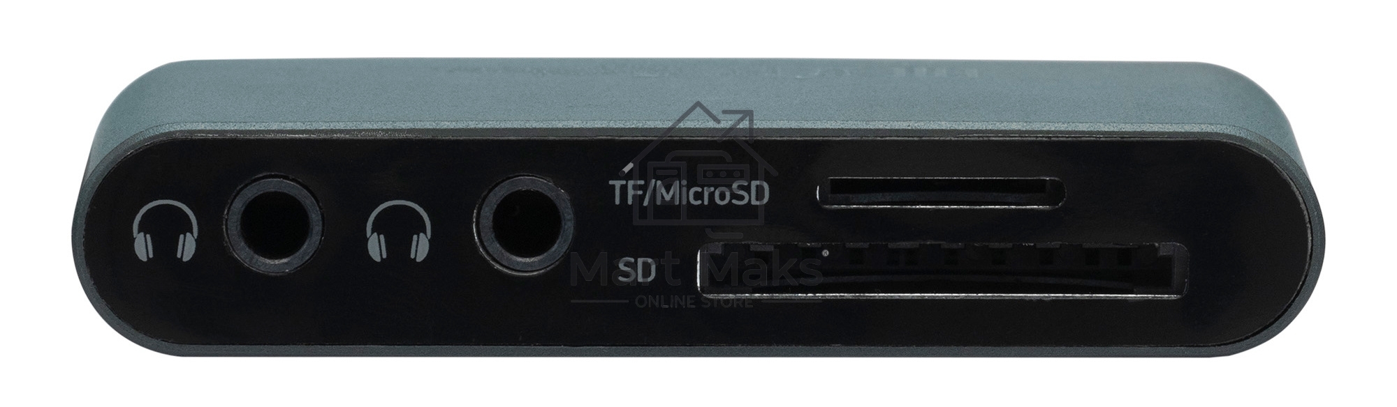 Устройство чтения карт памяти Type C Digma CR-СA2512-G темно-серый