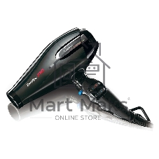 Фен BaByliss Pro Caruso, 2400 Вт, 2 насадки черный