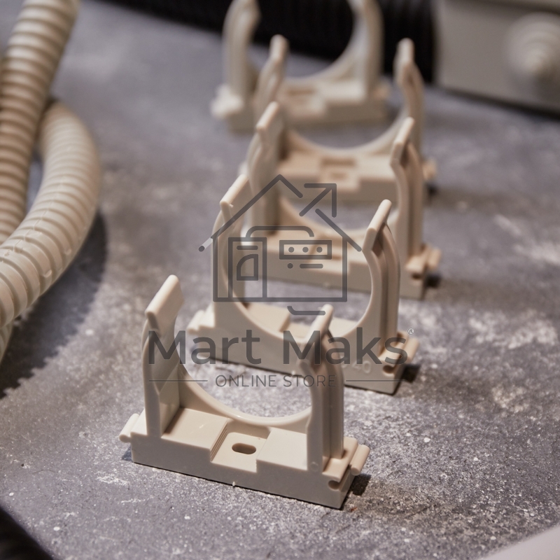 Крепеж-клипса для монтажного пистолета Ø 40 мм, серая (25 шт/уп) Rexant