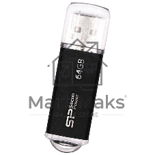 Флешка USB Silicon Power R/W USB 64Gb Ultima II SP064Gb,UF2M01V1K USB 2.0, черный