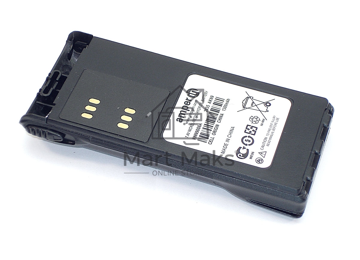 Аккумулятор Amperin для Motorola GP340 HT750 HT1200 (HNN4001) 1300mAh 7.4V Ni-Mh