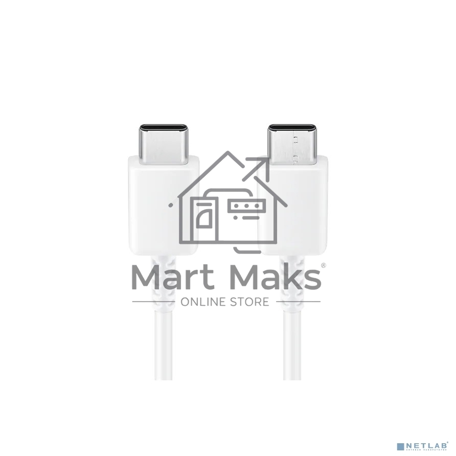 Кабель Samsung EP-DA705BWRGRU USB Type-C (m) USB Type-C (m) 1м белый (упак.:1шт)