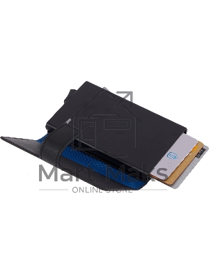 Чехол для кредитных карт Piquadro Urban PP5649UB00R/NGR черный/серый натур.кожа