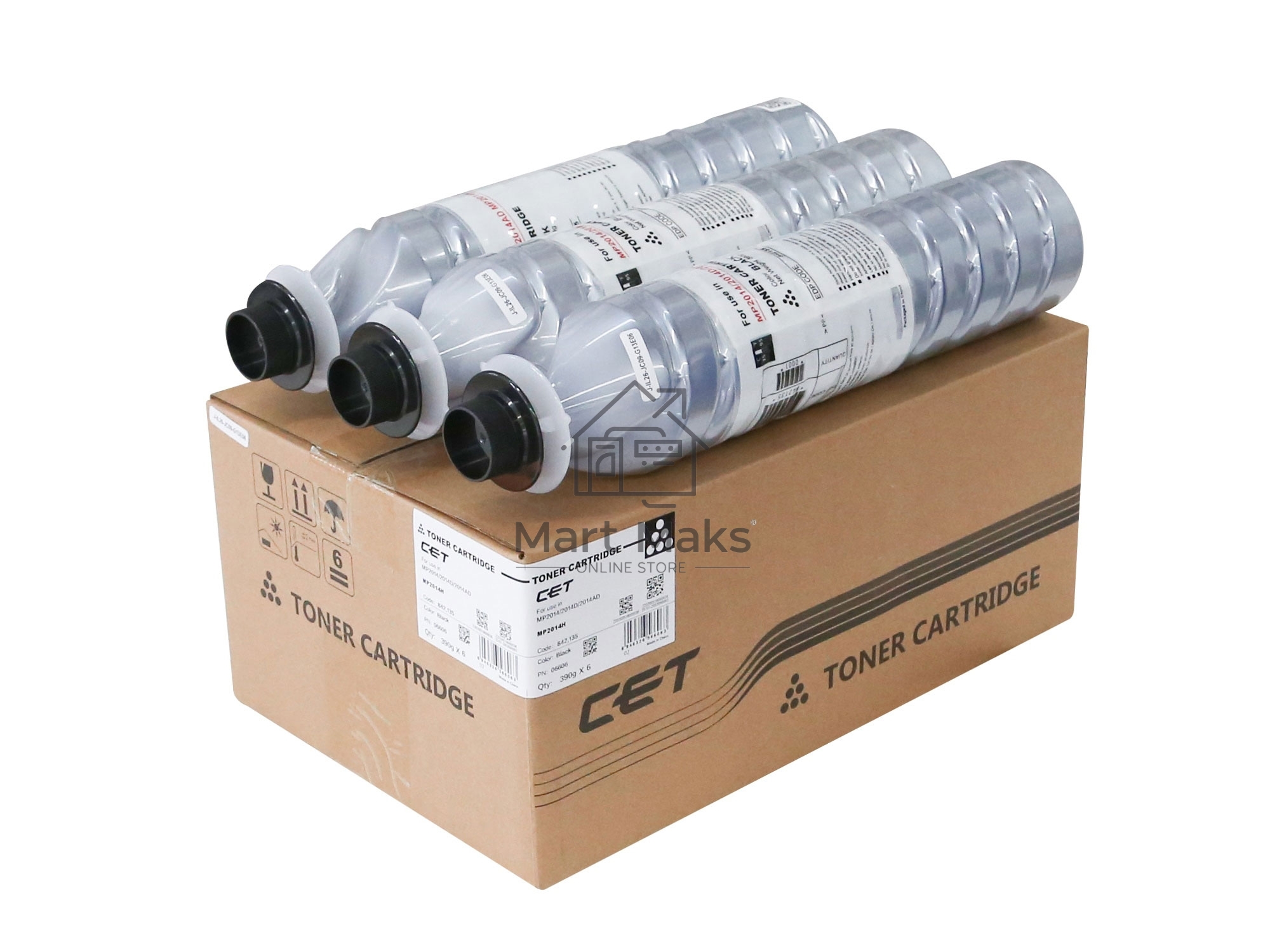 Картридж лазерный (CPP) 842135 для Ricoh MP2014/2014D (CET), 390г, 12000 стр., CET6606