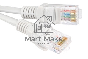 Патч-корд CCA light UTP Гарнизон PC-UTP-5e-0.5-G cat.5e, 0.5м, литой, многожильный серый