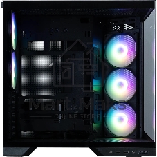 Корпус ZALMAN D50, ATX, BLACK, WINDOW, 2x3.5