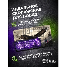 Коврик для мыши Cactus Flying hawk 700x400x4мм (CS-MP-COR02XLL)