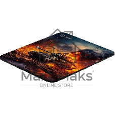 Коврик для мыши Cactus Burning tank рисунок 300x250x3мм (CS-MPC-D04M)