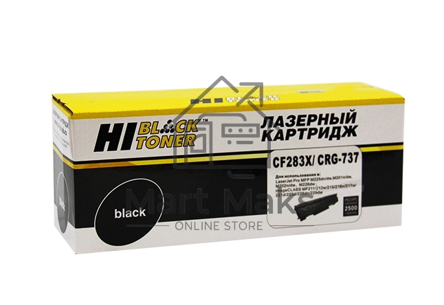 Картридж лазерный HP LJ Pro M225MFP/M201/Canon №737 (Hi-Black) CF283X, 2,5K
