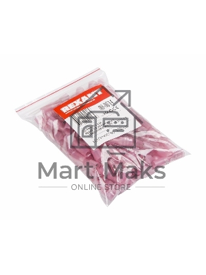 Клемма плоская полностью изолированная термоусаживаемая гнездо 6.6 мм 0.5-1.5 мм² (РПи-м-т 1.5-(6.3) красный Rexant