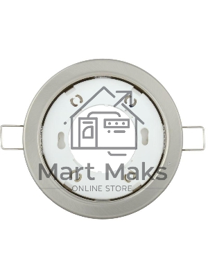 Светильник GX53 встраив. точечный мат. хром. IEK LUVB0-GX53-1-K27