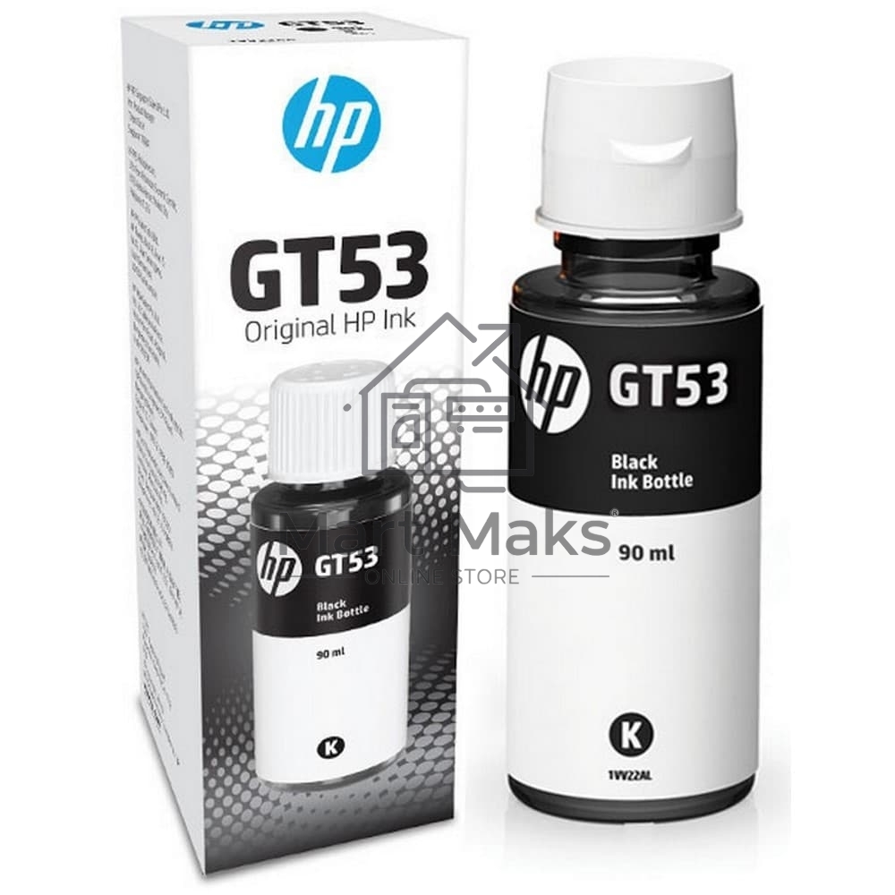 Емкость с чернилами HP GT53XL для GT 5810/5820/Ink Tank 115/315/319/419/415/Smart Tank 515/615, черный (135 ml), 6000 стр.