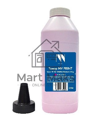 Тонер NVPrint HP 252 (250 г) Magenta для CF403A, W2033A/X, W2073A, W2213A/X, W2413A, HP Color LaserJet M252, M274, M277, 150, 178, 179, M255, M282, M283, M182, M183 Premium