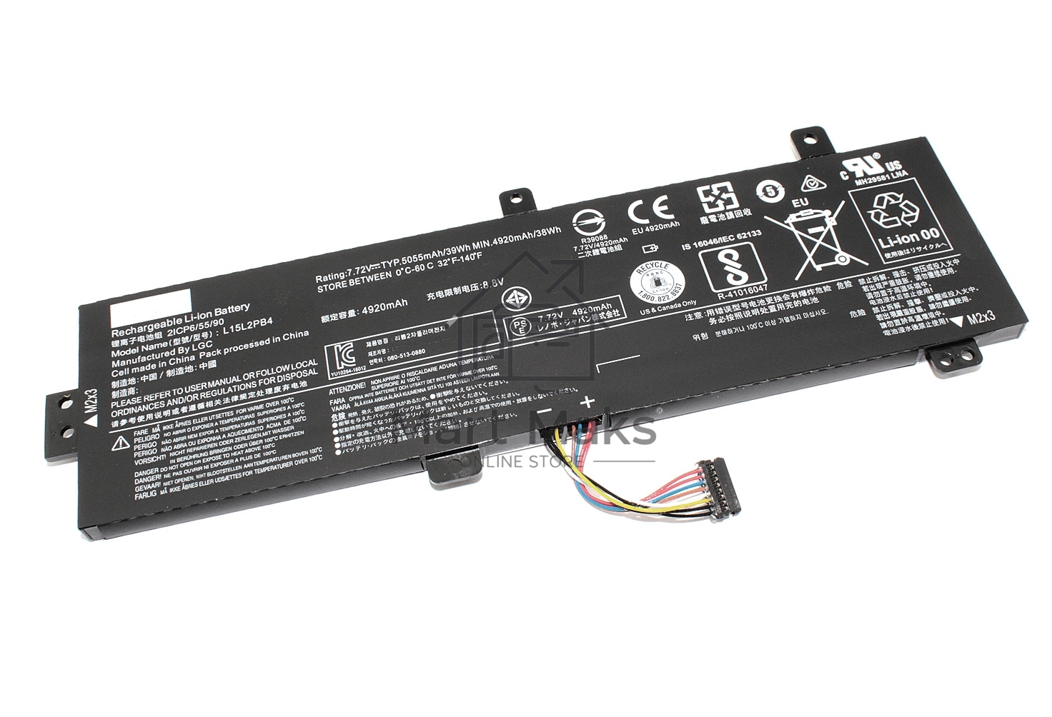 Аккумуляторная батарея для ноутбука Lenovo 310-15A 7.6V 30Wh 4030mAh