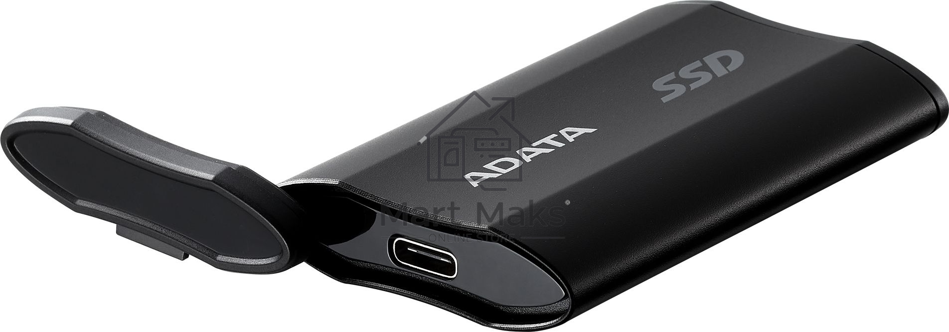 Внешний накопитель SSD ADATA 1Tb SD810 USB Type-C (2000/2000 Mb/s) metal case черный (SD810-1000G-CBK)