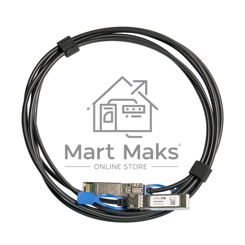 Кабель MikroTik SFP/SFP+/SFP28 1/10/25G direct attach cable, 1m