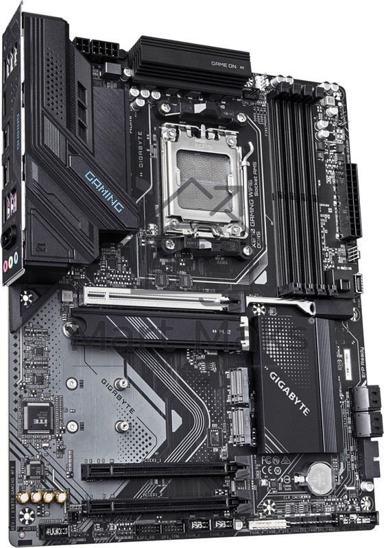 Материнская плата GIGABYTE X870 GAMING WIFI6, AM5, AMD X870, 4xDDR5, 4xSATA, 3xM.2, 1xPCI-E 5.0 x16, 2xPCI-E 3.0 x1, 1xHDMI, 2xUSB Type-C, 1x2.5Gb LAN, 1xUSB-A 3.2 Gen 2, 3xUSB-A 3.2 Gen 1, 4xUSB 2.0, 3x3.5 мм, 7.1, ATX
