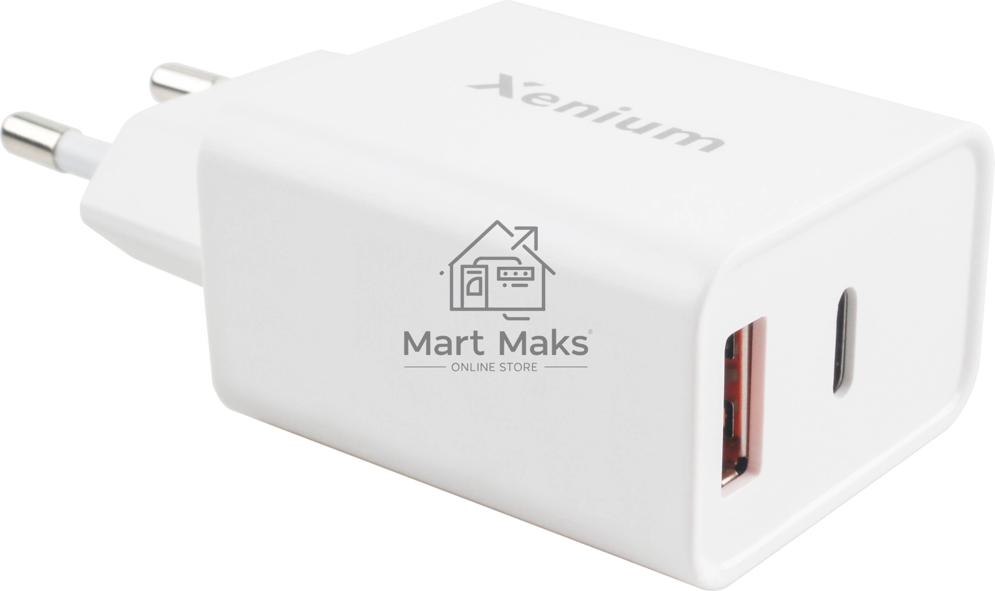 Сетевое зарядное устройство Xenium X252 25W 3A (PD+QC) (CCX252CW/00)