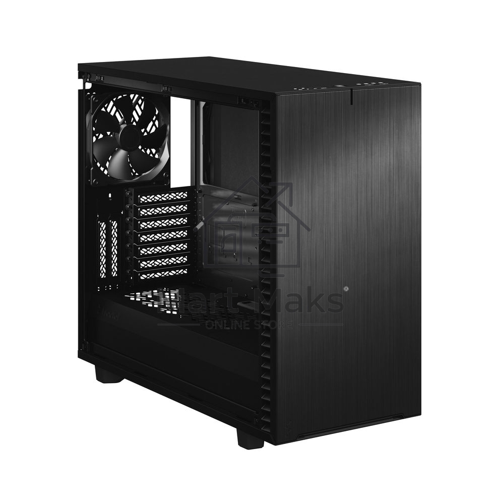 Корпус Fractal Design DEFINE 7 BLACK - DARK TG / mid tower / E-ATX / dark tint tempered glass / 3x140mm fans inc. / FD-C-DEF7A-03