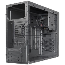 Компьютерный корпус Minitower ExeGate BAA-308MU2-AAA350 (mATX, БП AAA350 с вент. 8см, 1хUSB+2хUSB 3.0, HD Audio, черный)