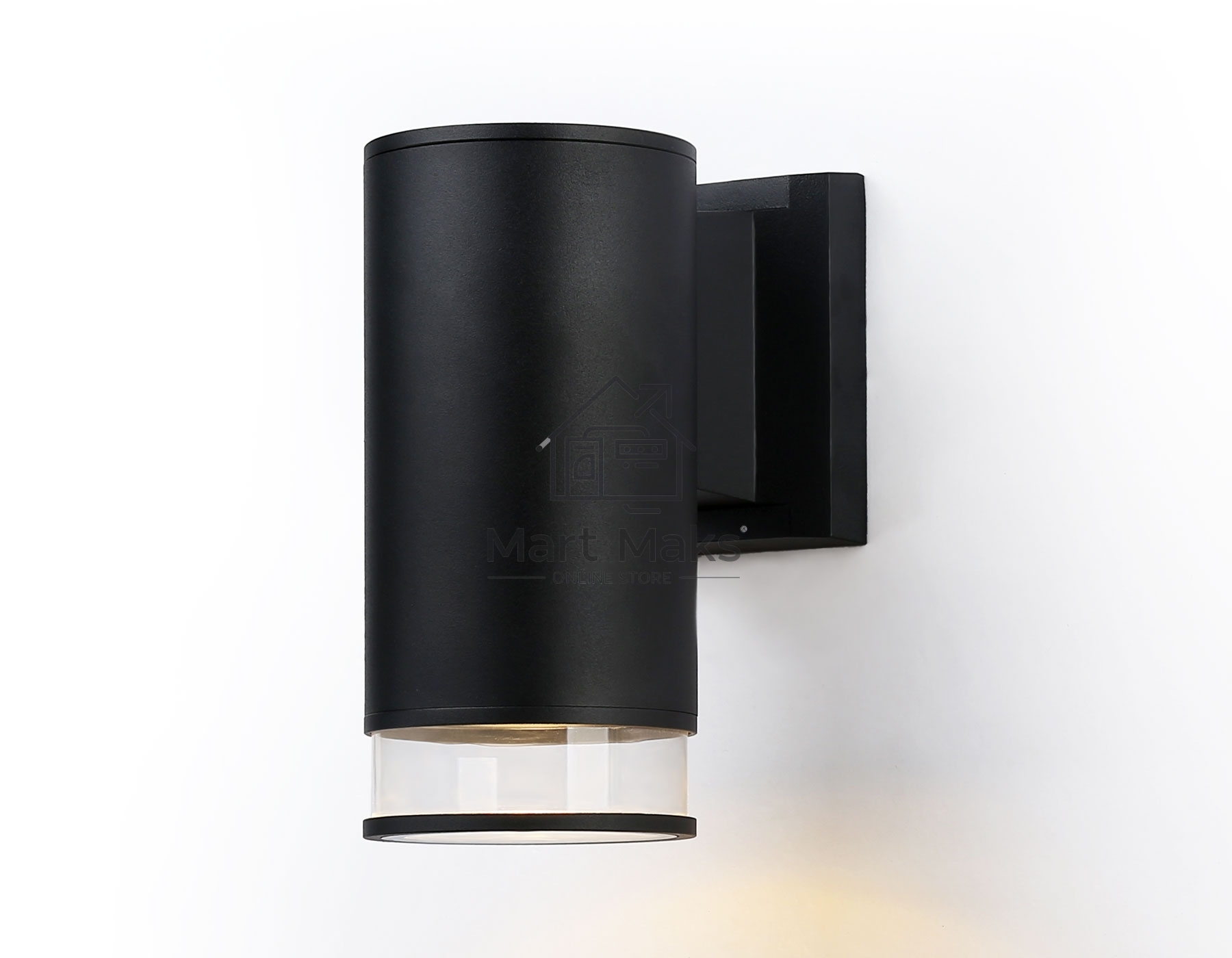 Светильник Ambrella light ST3819 BK/CL черный/прозрачный IP54 GU10 max 35W 187*90*160