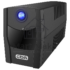 Источник бесперебойного питания CBR QUANTUM QTM-850C, 850ВА / 480Вт / 4 x IEC 320 C13 (компьютерный)