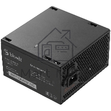 Блок питания Bloody BD-PS600W, 600Вт, 80 PLUS белый, 120мм, черный