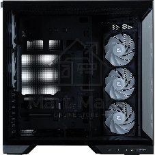 Корпус ZALMAN D50, ATX, BLACK, WINDOW, 2x3.5