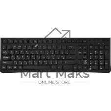 Комплект клавиатура+мышь Defender Columbia C-775 беспроводной, USB, 1600 DPI, чёрный