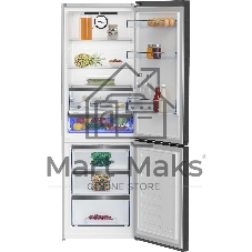 Холодильник Beko B5RCNK363ZXBR антрацит двухкамерный 220/100л морозилка снизу Total No Frost