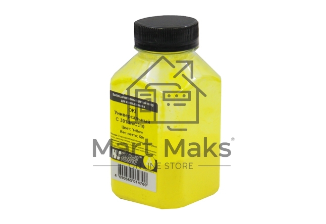Тонер OKI Универсальный С 301dn/C310 (Hi-Color) Y, 50 г, банка