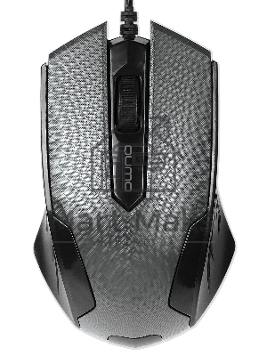 Мышь проводная Qumo Office M14 серый, 1000 dpi, USB, кнопки - 3