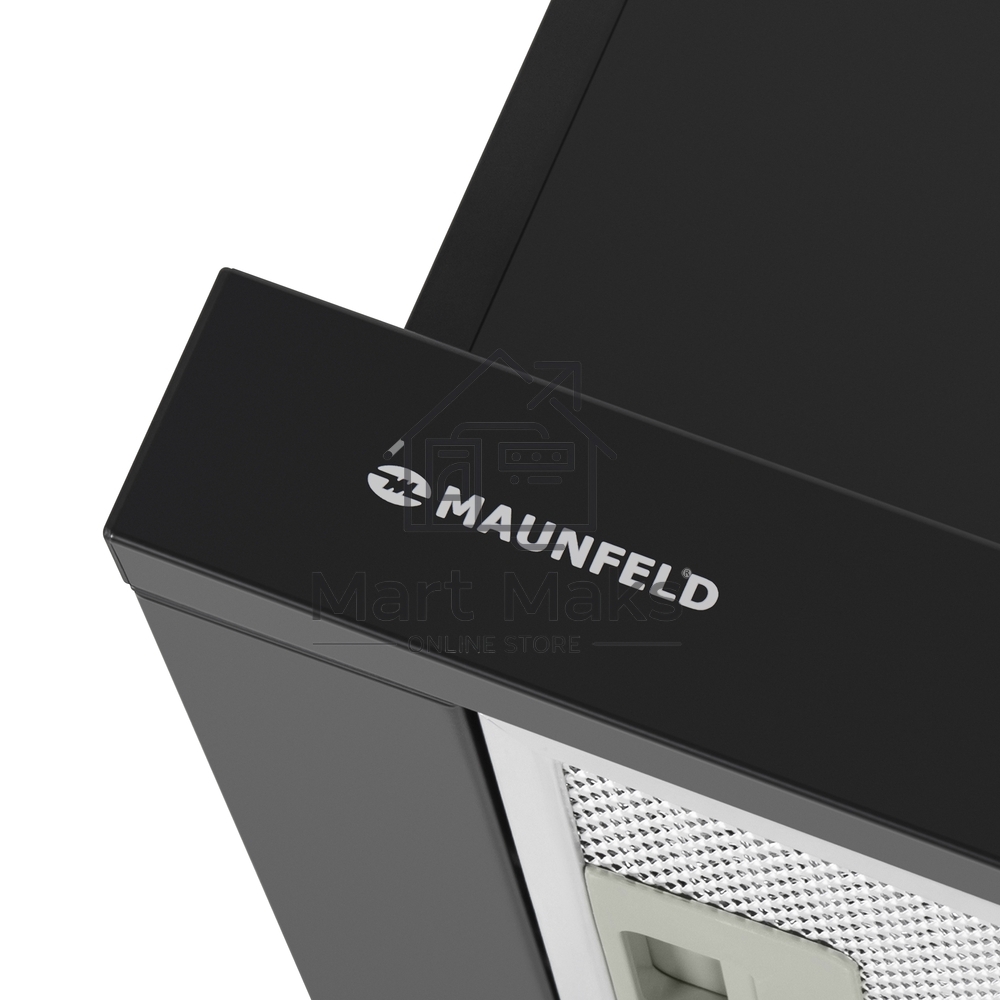Вытяжка встраиваемая Maunfeld VS FAST 50 черный, 50 см, 850 куб. м/ч, 47 дБ