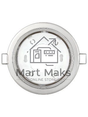 Светильник IEK GX53 встраив. точечный хром. LUVB0-GX53-1-K23