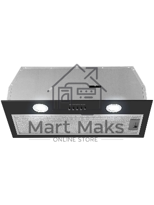 Вытяжка встраиваемая Maunfeld THAMES 601PM черный, 60 см, 850 куб. м/ч, 44 дБ