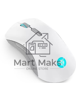 Мышь беспроводная/проводная Lenovo Legion M600 белый, 16000 dpi, радиоканал, Bluetooth, USB, кнопки - 9