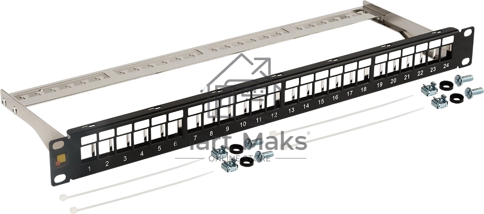 Патч-панель наборная Lanmaster LAN-PPN24OK-STP 19