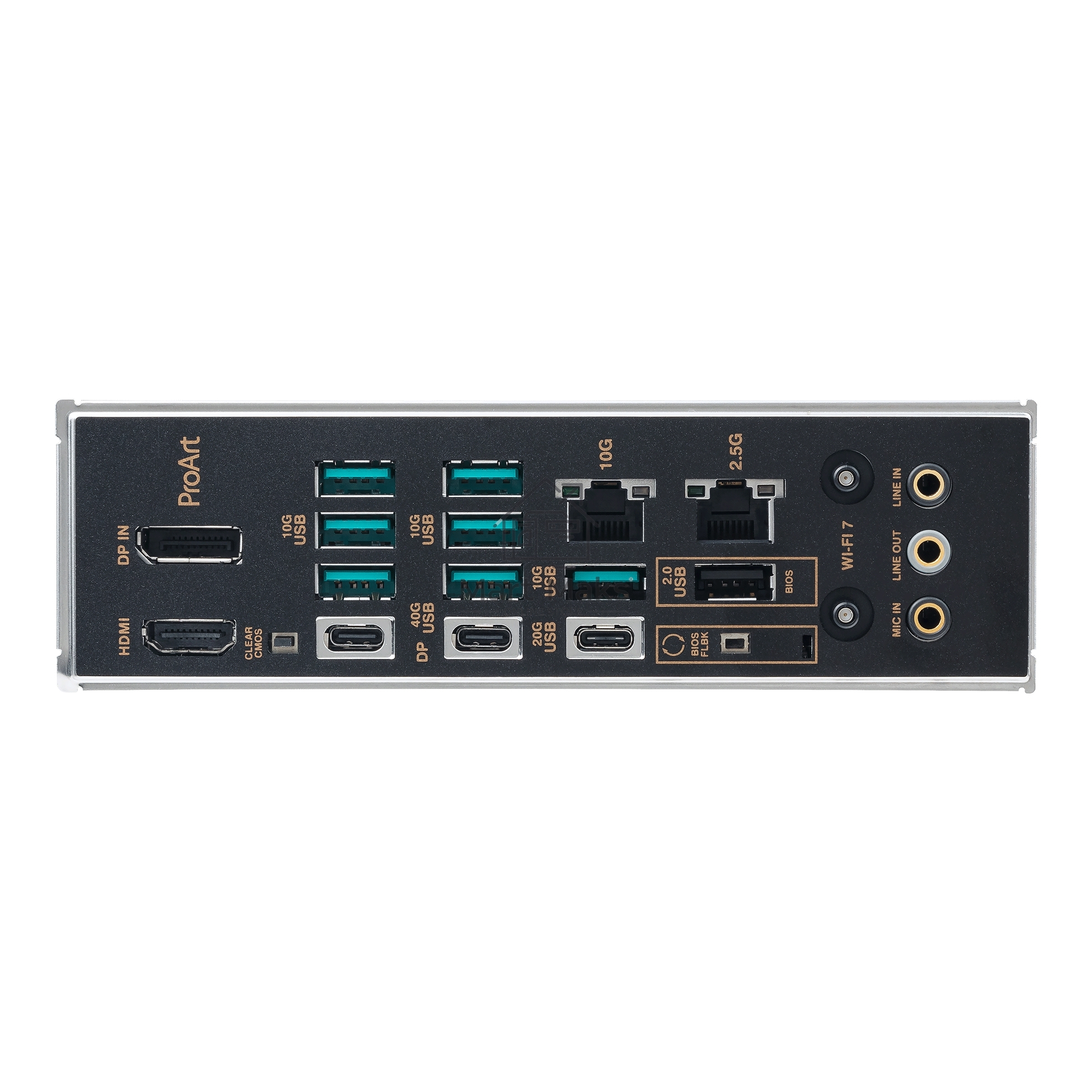 Материнская плата ASUS PROART X870E-CREATOR WIFI, AM5, AMD X870E, 4xDDR5, 4xSATA, 4xM.2, 2xPCIe 5.0 x16, 1xPCIe 4.0 x4, 2xUSB-C 40Gbps, 1xUSB-C 20Gbps, 7xUSB-A 10Gbps, 1xUSB-A 2.0, 1xDP (v1.4), 1xHDMI (v2.1), 1x10Gb LAN, 1x2.5Gb LAN, Wi-Fi 7, Bluetooth 5.
