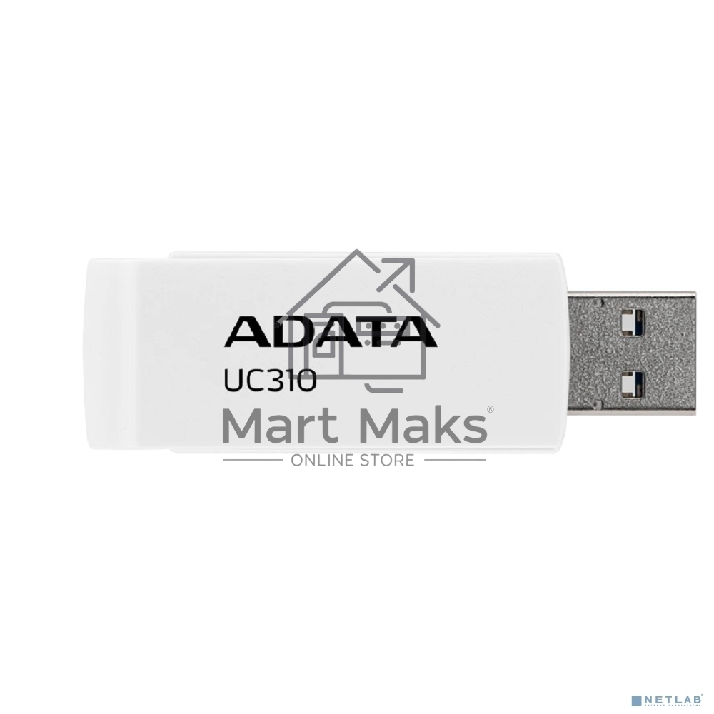 Флешка USB R/W ADATA R/W USB3 64GB WHITE UC310-64G-RWH
